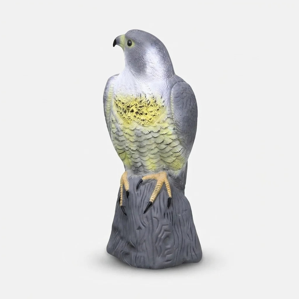 Falcon Decoy | Lifelike Bird Deterrent & Weather-Resistant | 40 x 17.5 x 17 cm