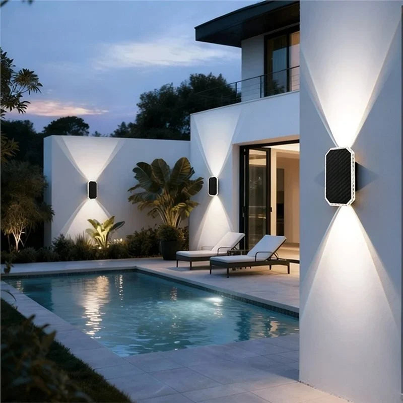 Fence Light | Solar-Powered Up & Down LED | IP65 Weatherproof