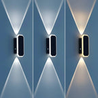 Fence Light | Solar-Powered Up & Down LED | IP65 Weatherproof