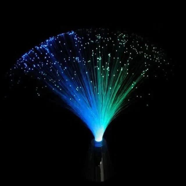 Fiber Optic Light | Multicolor LED & Battery-Powered