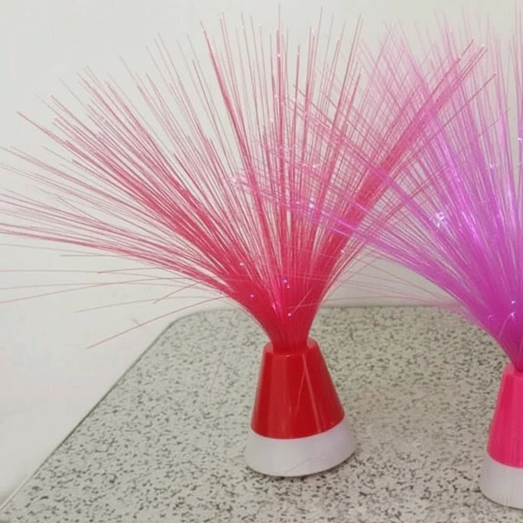 Fiber Optic Light | Multicolor LED & Battery-Powered