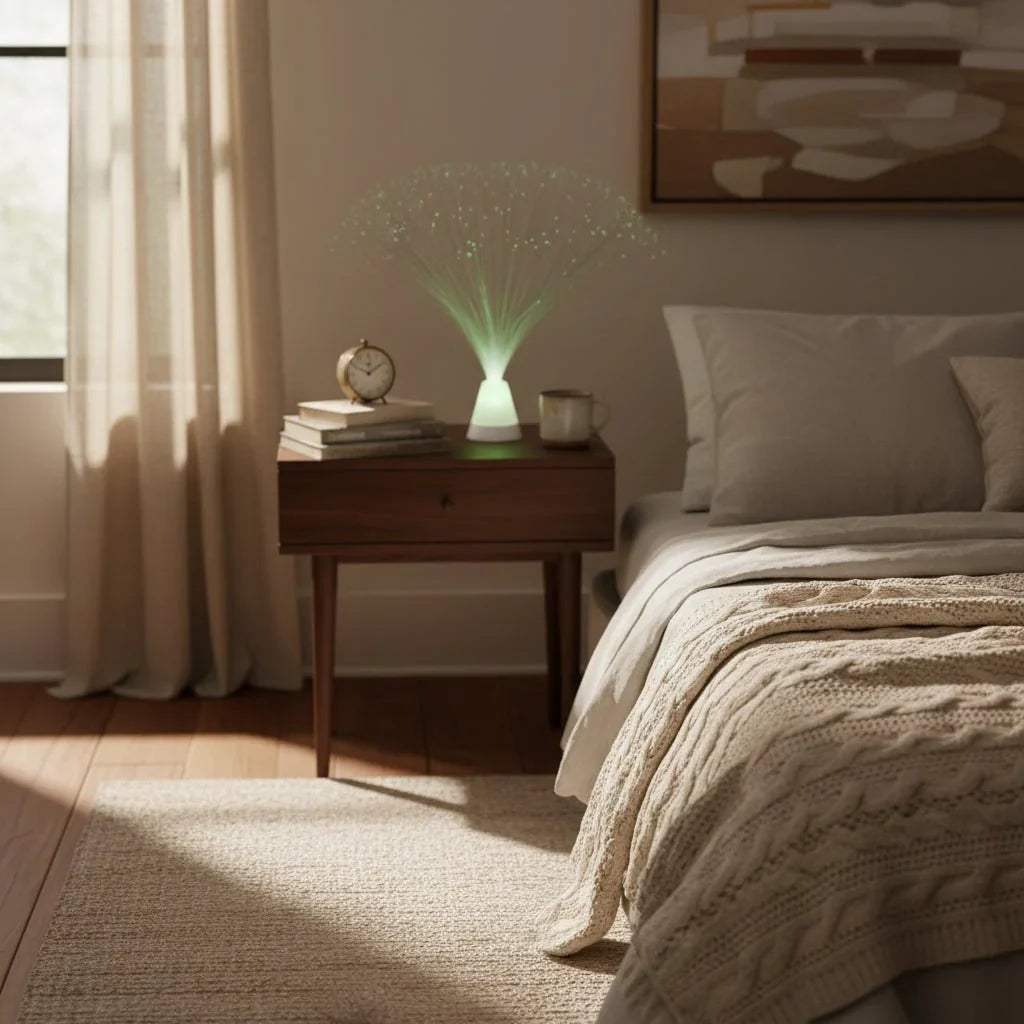Fiber Optic Light | Multicolor LED & Battery-Powered