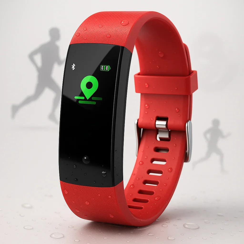 Fitness Smartwatch | Heart Rate & Sleep Monitor | IPX7 Waterproof