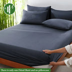 Fitted Sheet | Cooling Bamboo Blend & Moisture-Wicking | Deep Pockets