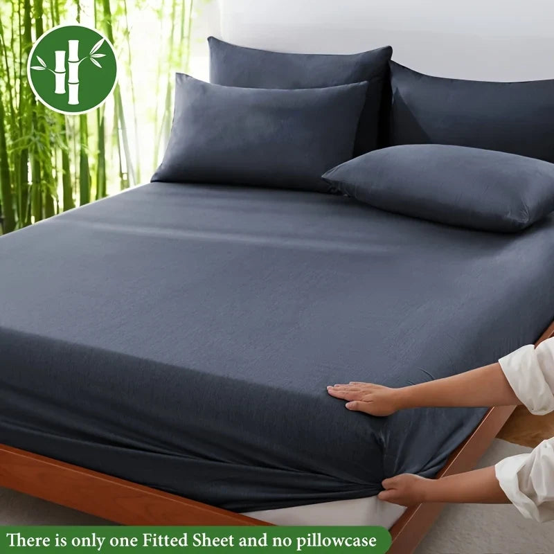 Fitted Sheet | Cooling Bamboo Blend & Moisture-Wicking | Deep Pockets