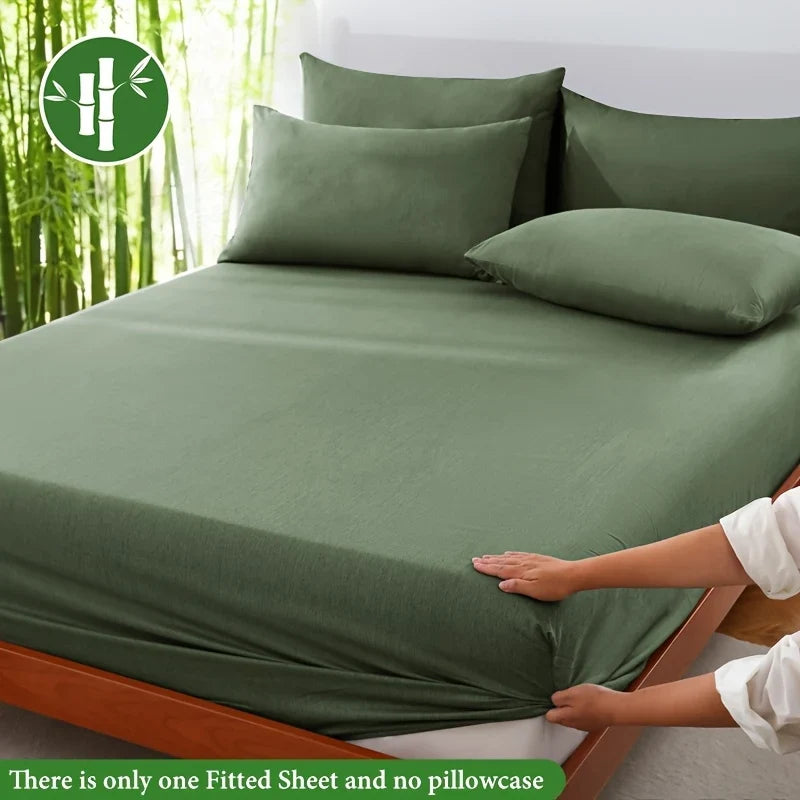 Fitted Sheet | Cooling Bamboo Blend & Moisture-Wicking | Deep Pockets
