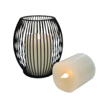 Flameless Candle Set | Realistic Moving Wick & Remote Control | 4-Piece Set