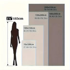 Fleece Blanket | Ultra-Soft Thick Polyester Jacquard | 120x200–200x230 cm