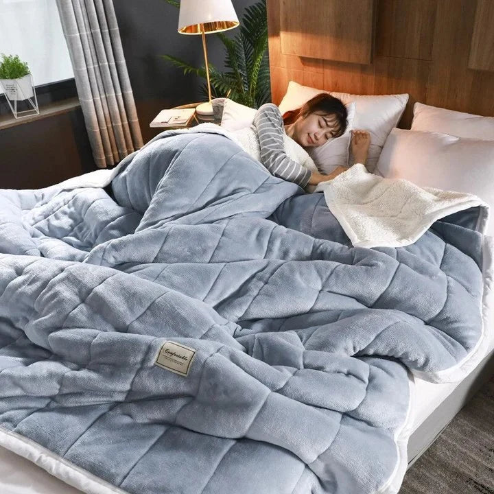 Fleece Blanket | Velvet-Like & Machine-Washable | Multiple Sizes