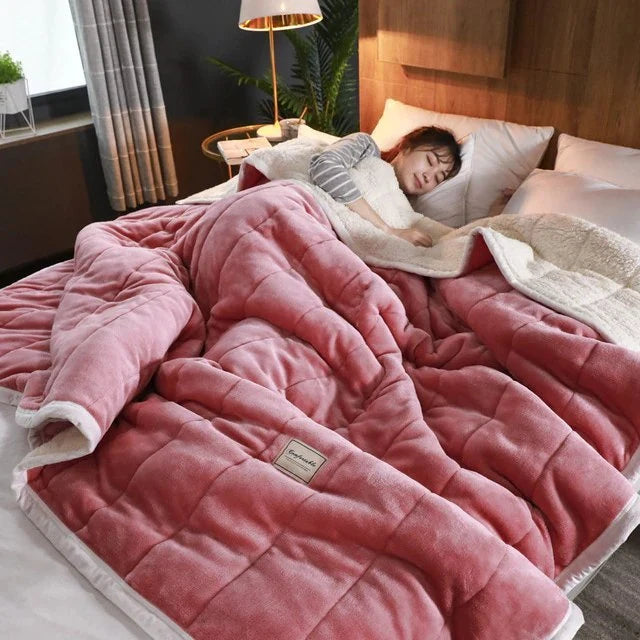 Fleece Blanket | Velvet-Like & Machine-Washable | Multiple Sizes