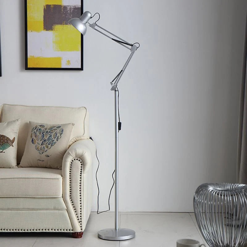 Floor Lamp | Adjustable Foldable Metal & Iron