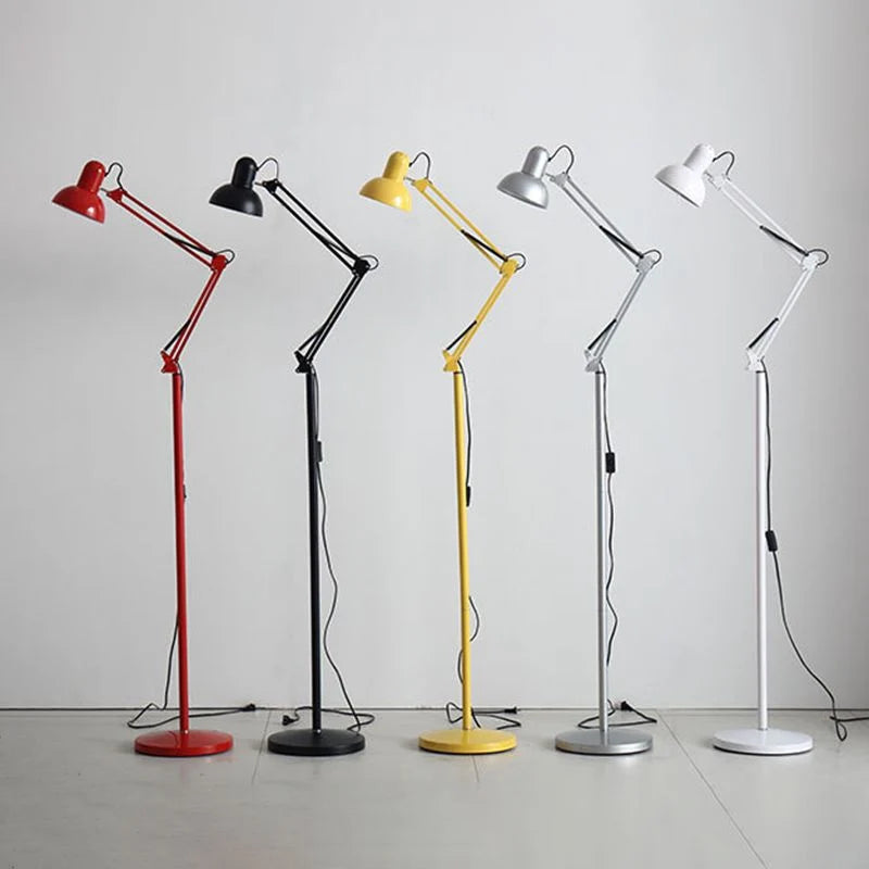 Floor Lamp | Adjustable Foldable Metal & Iron