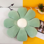 Flower-Shaped Cushion | Plush Cotton-Filled & Machine-Washable Cover | 38 x 38 x 6 cm