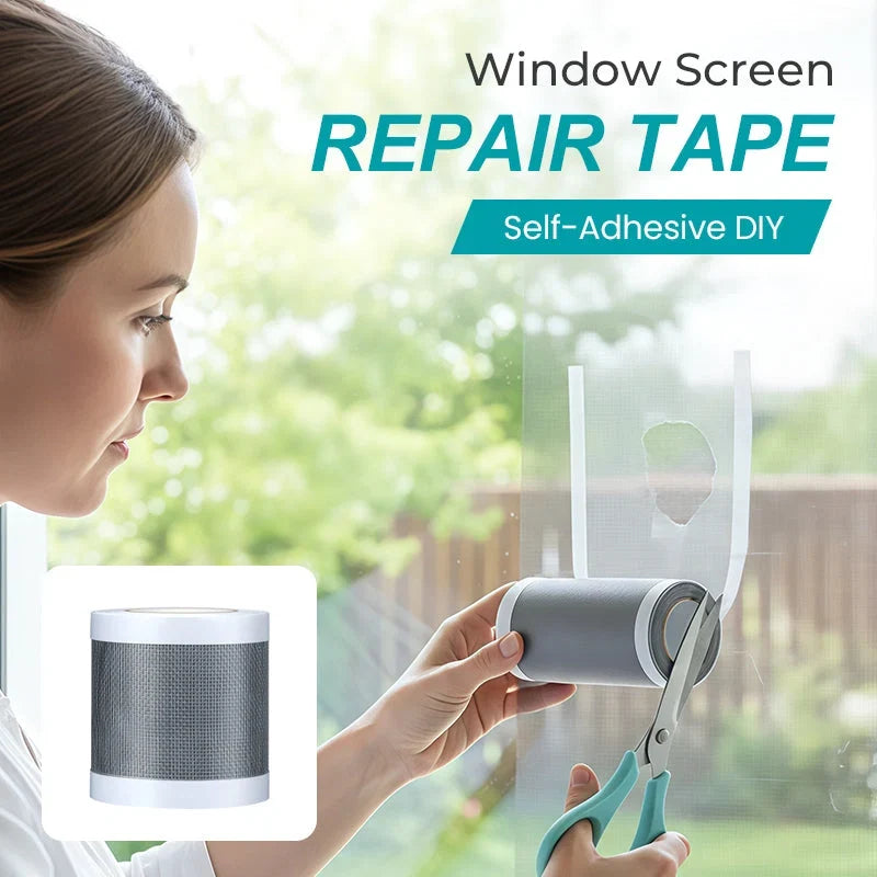 Fly Screen Repair Tape | Self-Adhesive & Weather-Resistant