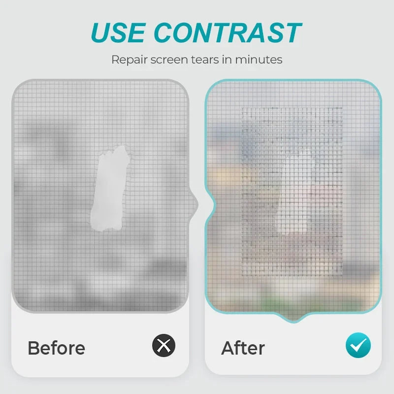 Fly Screen Repair Tape | Self-Adhesive & Weather-Resistant
