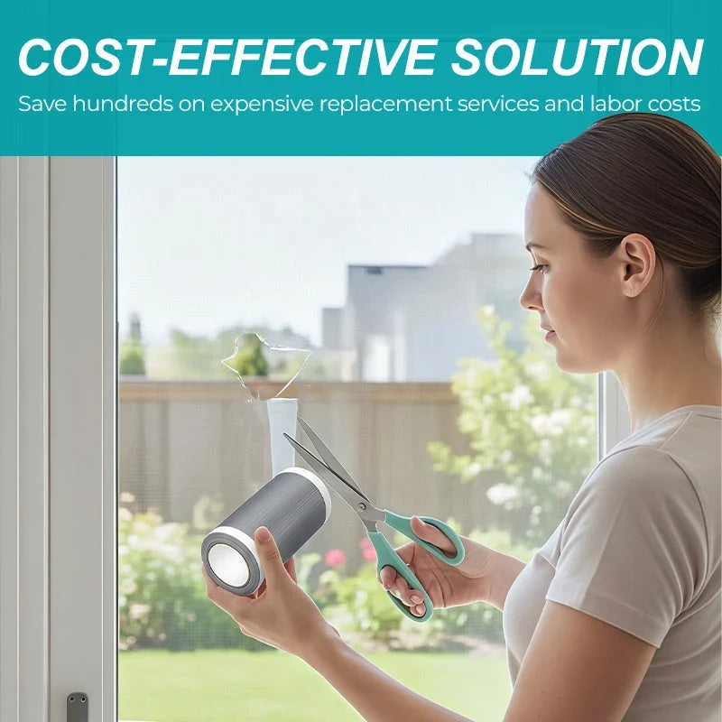 Fly Screen Repair Tape | Self-Adhesive & Weather-Resistant