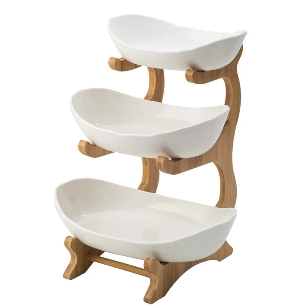 Fruit Basket | Stackable & Space-Saving | 25 x 25 x 20 cm