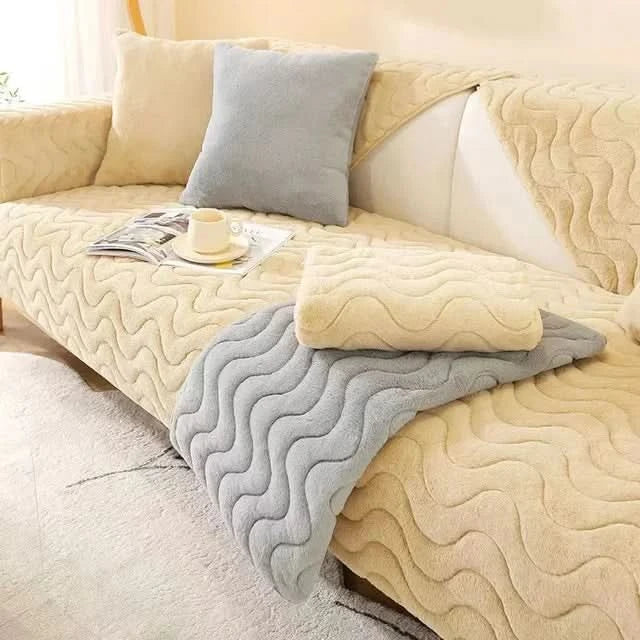 Full Sofa Cover | Waterproof & Non-Slip Polyester | Machine Washable