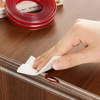 Furniture Edge Protector | Transparent Soft PVC & Self-Adhesive | Cuttable 2/3/5 m