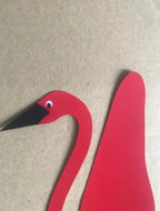 Garden Flamingo Stake | Wind-Activated Dancing & Weatherproof | Approx. 65 cm