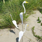Garden Flamingo Stake | Wind-Activated Dancing & Weatherproof | Approx. 65 cm