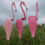 Garden Flamingo Stake | Wind-Activated Dancing & Weatherproof | Approx. 65 cm