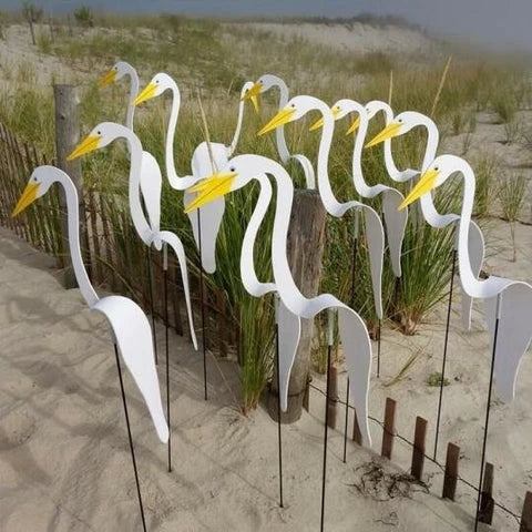 Garden Flamingo Stake | Wind-Activated Dancing & Weatherproof | Approx. 65 cm