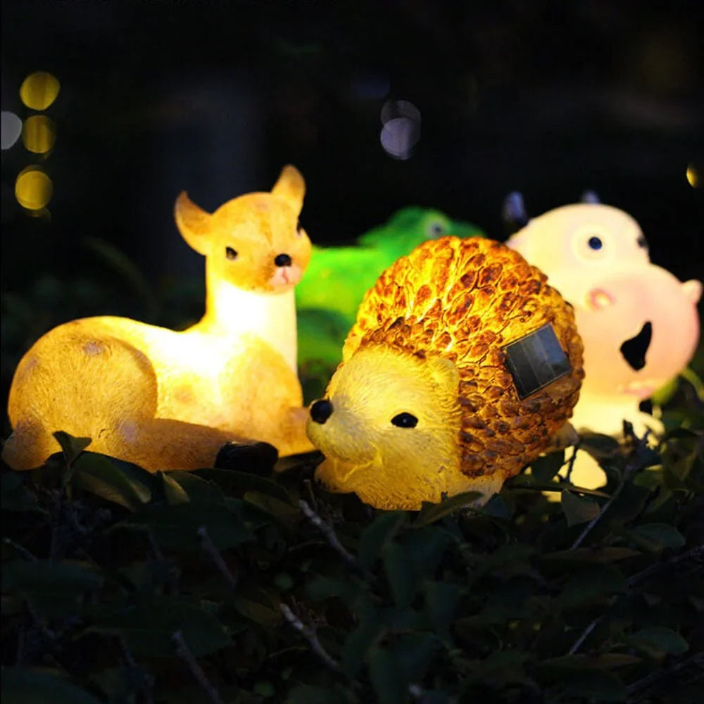 Garden Lamp | Solar-Powered Warm White LED & Dusk Sensor