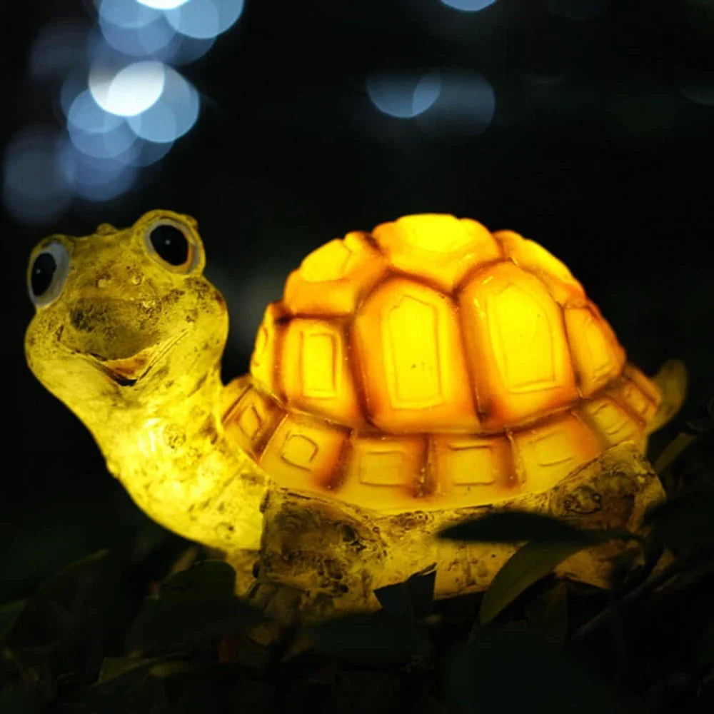 Garden Lamp | Solar-Powered Warm White LED & Dusk Sensor