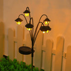 Garden Lantern | Solar-Powered Dusk Sensor & Weatherproof