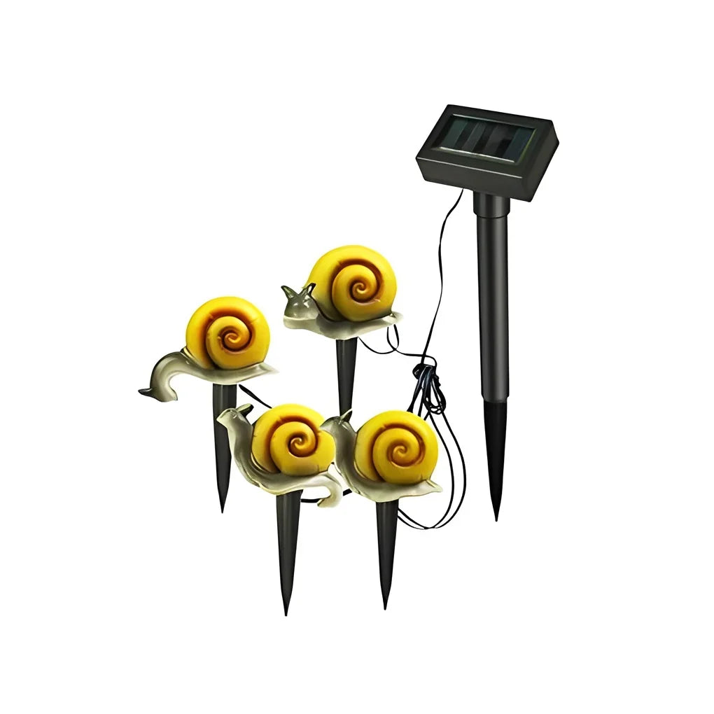 Garden Light | Hand-Painted Resin & Solar-Powered | 6–8 Hour Runtime