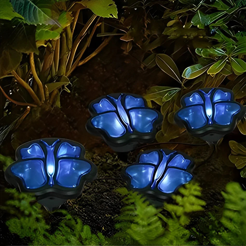 Garden Light | Hand-Painted Resin & Solar-Powered | 6–8 Hour Runtime