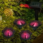 Garden Light | Hand-Painted Resin & Solar-Powered | 6–8 Hour Runtime