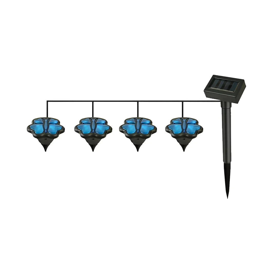 Garden Light | Hand-Painted Resin & Solar-Powered | 6–8 Hour Runtime