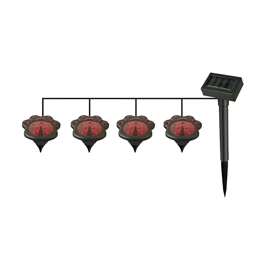 Garden Light | Hand-Painted Resin & Solar-Powered | 6–8 Hour Runtime