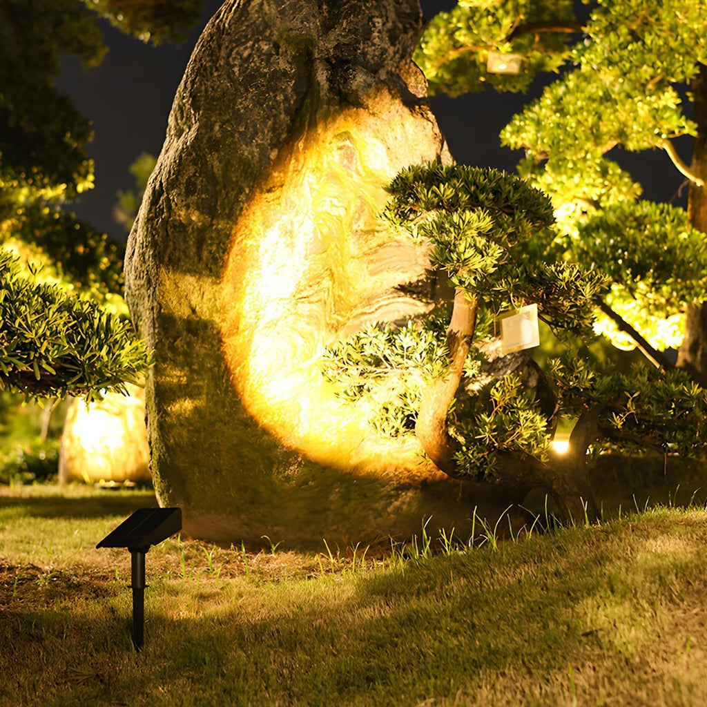 Garden Spotlight | Solar-Powered & Adjustable Zoom | IP65 Weatherproof