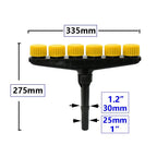 Garden Sprinkler | Wide Coverage Mist Nozzle | Fits 1"/1.2" Hoses