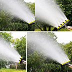 Garden Sprinkler | Wide Coverage Mist Nozzle | Fits 1"/1.2" Hoses