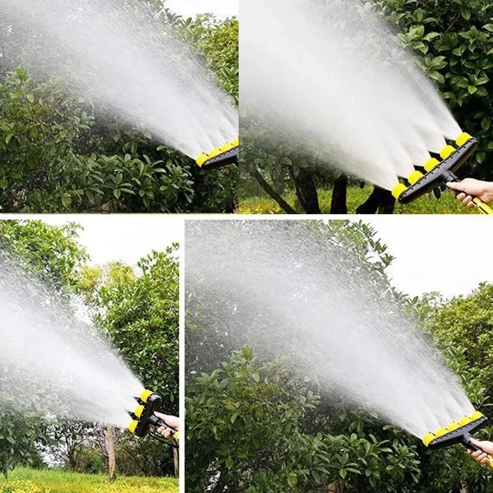 Garden Sprinkler | Wide Coverage Mist Nozzle | Fits 1"/1.2" Hoses