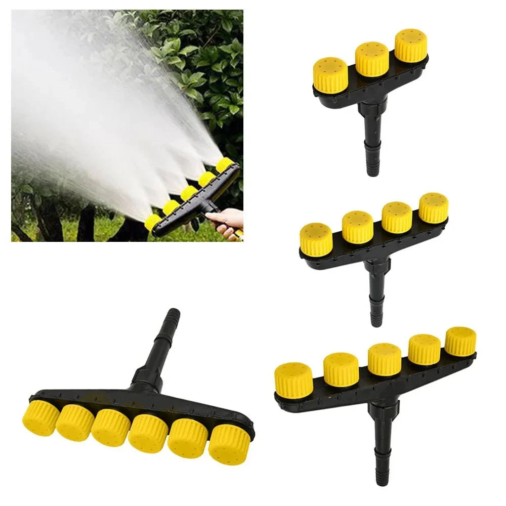 Garden Sprinkler | Wide Coverage Mist Nozzle | Fits 1"/1.2" Hoses