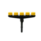 Garden Sprinkler | Wide Coverage Mist Nozzle | Fits 1"/1.2" Hoses