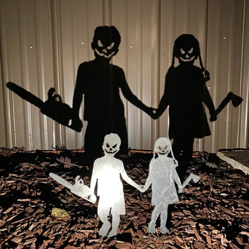 Garden Stake | Life-Size Shadow Caster & Weather-Resistant Metal