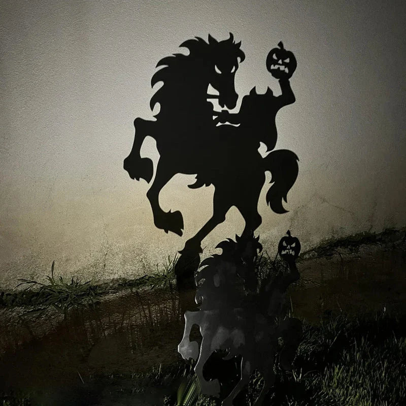 Garden Stake | Life-Size Shadow Caster & Weather-Resistant Metal