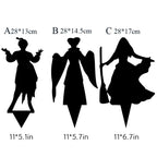 Garden Stake | Life-Size Shadow Caster & Weather-Resistant Metal
