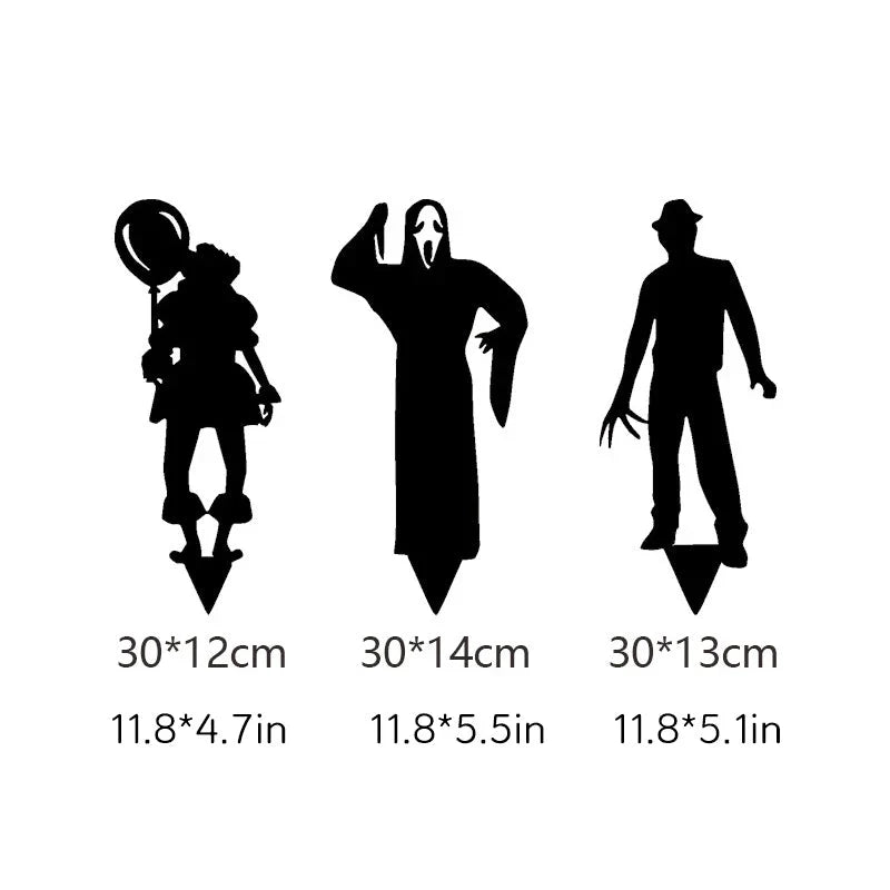 Garden Stake | Life-Size Shadow Caster & Weather-Resistant Metal