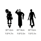 Garden Stake | Life-Size Shadow Caster & Weather-Resistant Metal