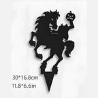 Garden Stake | Life-Size Shadow Caster & Weather-Resistant Metal