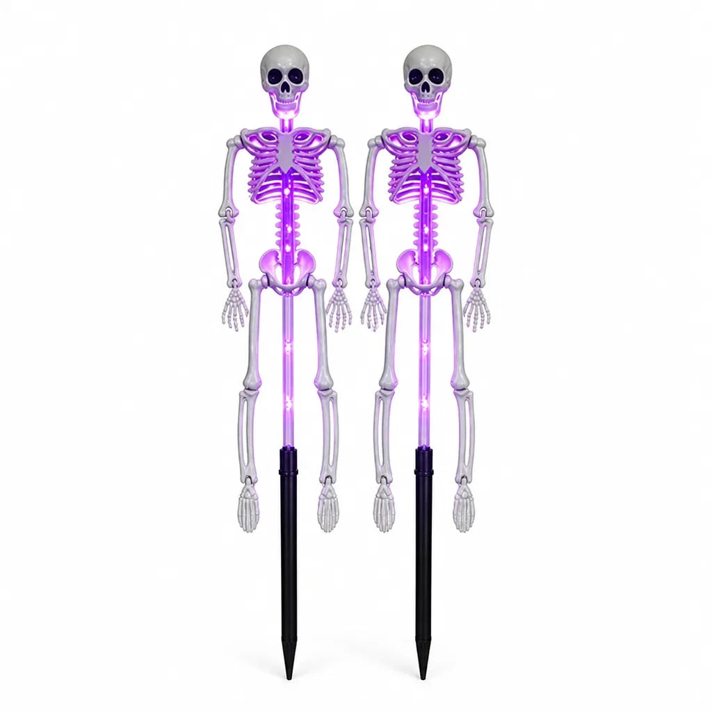 Garden Stake Light | Solar-Powered & Weatherproof | Skeleton Design