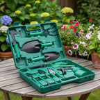Garden Tool Set | Stainless Steel Heads & Ergonomic Handles | 10-Piece