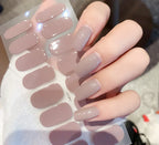 Gel Nail Stickers | Peel-And-Stick & UV-Curable | 8 Sizes